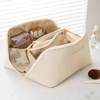 Multi Compartment Makeup Pouch – Organized Beauty Storage